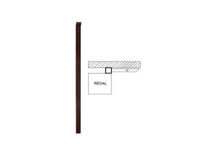 Slupek angolo decorazione elementi d'ufficio ufficio in legno slupek mensola Monaco