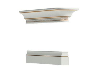 Elemento per cabina armadio a portata di mano - zoccolo corona per armadi Verona