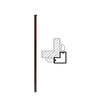 Slupek decorazione angolo elemento per ufficio arredamento in legno Monaco.