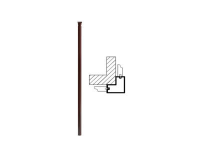 Slupek decorazione angolo elemento per ufficio arredamento in legno Monaco.