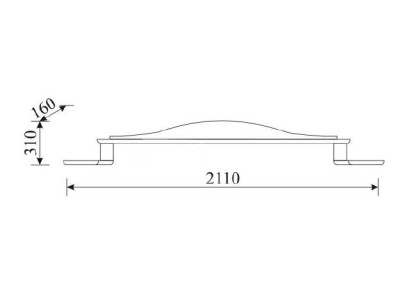Classico scomparto coloniale per armadio in robusto telaio di legno massello Nuovo