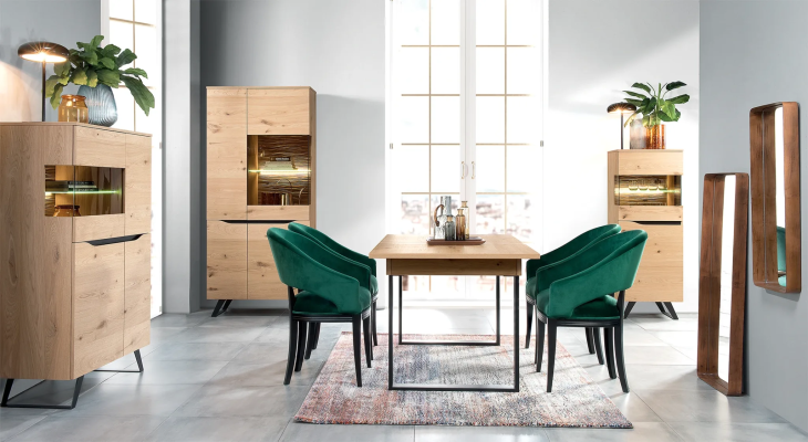 Vetrina di lusso in legno armadio design scaffali vetrine armadi mensole 108,8 x 57,3 cm Nuovo