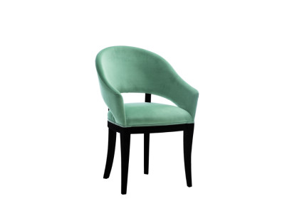 Design poltrona imbottita di lusso Sedie Seduta Schienale Ufficio Legno Ufficio Sala da pranzo