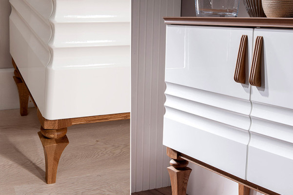 Classico comò Comò design Armadio a cassetti Armadio Comò in legno TO-K2