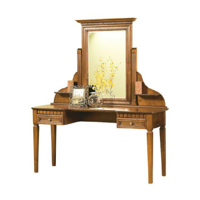 Console classica specchio da toeletta scrivania tavolo notte specchio da toeletta