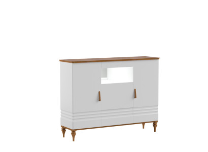 Classico comò vetrina comodini vetrine armadio TO-KBD