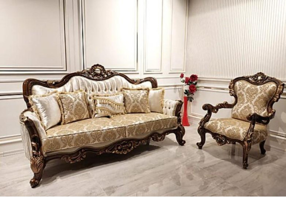 Barocco poltrona divano sofa mobili arredamento divani sofà sedie velluto