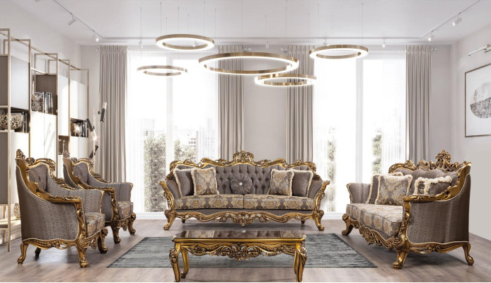Mobili di lusso Complementi d'arredo Tavolino Tavolo Tavolini classici 118x75cm