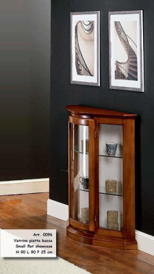 Vetrina in vetro Marrone Vetrina Soggiorno Legno Madia Mobili di lusso Nuovo