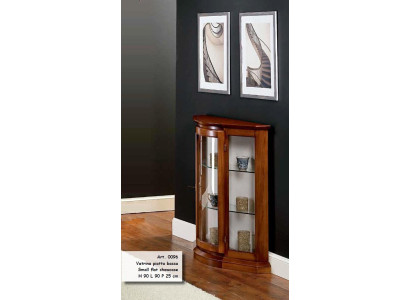 Vetrina in vetro Marrone Vetrina Soggiorno Legno Madia Mobili di lusso Nuovo