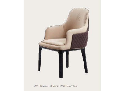 Tavolo sedia imbottitura set Sala da pranzo sedie moderno schienale in legno di cuoio