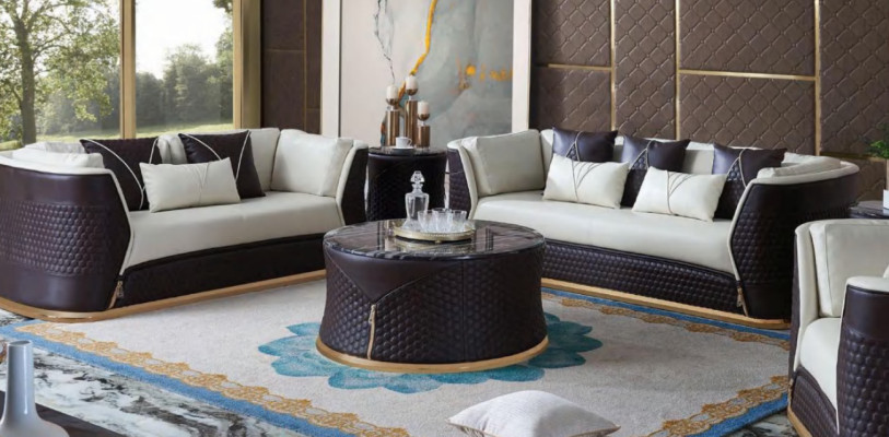 Set di divani 3 posti 2 posti Design divano Poltrona Divani moderni di lusso nuovi