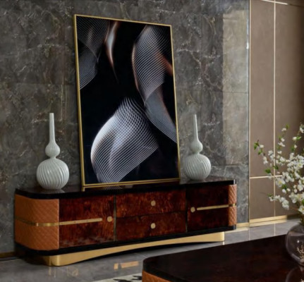 Designer tv credenza cassettiera Side Low Board armadio camera scaffale