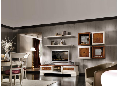 Mobile da soggiorno Set armadio Vetrina Scaffale Set pareti attrezzate Scaffale Scaffale TV