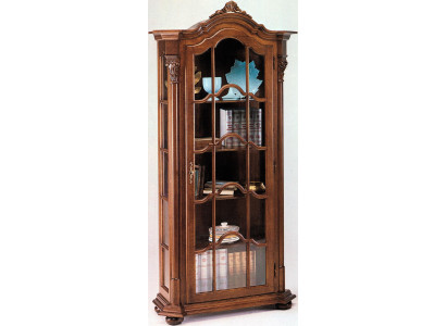 Vetrina Mobili Soggiorno Credenza Legno Massiccio Vetrine Vetro Armadio Legno Massello