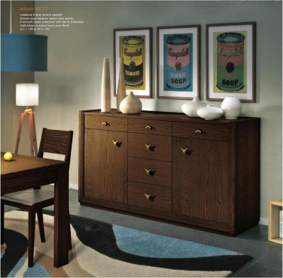 Comò Madia Armadio Comò di lusso Armadio Scaffale Mobili Armadio in legno Italia