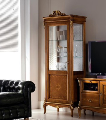 Soggiorno credenza Armadio in vetro Vetrina credenza da pranzo Armadi in legno Mobili