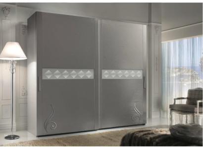 Armadio Armadio Armadio di lusso con ante scorrevoli design armadi abiti in legno mobili nuovi