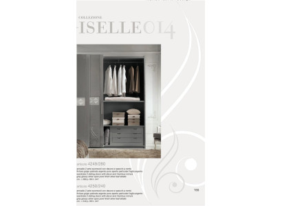 Armadio Armadio Armadio di lusso con ante scorrevoli design armadi abiti in legno mobili nuovi