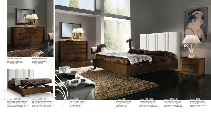 Camera da letto Letto Comodino Letti matrimoniali Struttura letto moderna Set di letti 3 pezzi.
