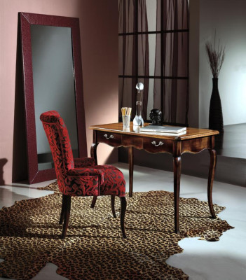 Tavolo Tavolo in legno Sedia Tavoli 3 pezzi Arredamento in legno massiccio Ufficio Scrivania Sedia