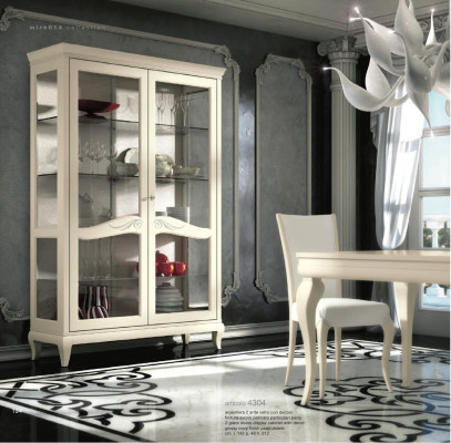 Vetrina in vetrina di lusso in vetro Armadio in legno Regalo moderno Nuovi armadi