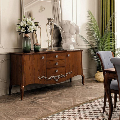 Comò cassetti legno comodini soggiorno credenza armadio armadi massiccio