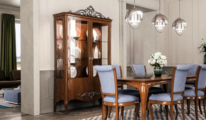 Soggiorno credenza vetrina mobiletto sala da pranzo credenza legno armadi mobili