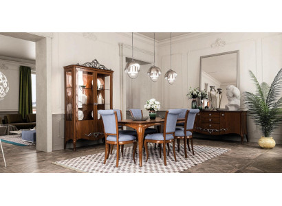 Set da pranzo Set da pranzo Tavolo Tavoli 9 pezzi Set completo Tavolo da pranzo 6 sedie Gruppo