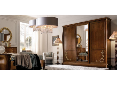 Camera da letto Armadio in legno Mobili barocchi Nuovo Armadio classico Armadi