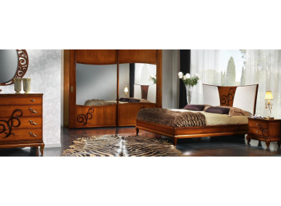 Set di lusso 3 pezzi. Camera da letto Letto Comodino Letti Matrimoniali Struttura Letto in Legno Nuova