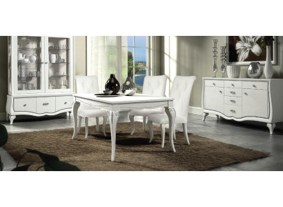 Tavolo Legno Tavoli Design Moderno Sala da Pranzo Lusso Italia Tavolo da Pranzo Estendibile