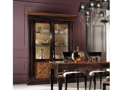 Mobiletto in legno massiccio Vetrina del soggiorno Vetrina Vaccari cav giovanni Vetrine