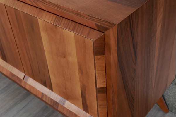 Sideboard cassettiera credenza armadi credenze marrone lusso xxl 200cm Nuovo