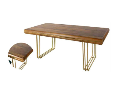 Tavolo da pranzo in legno, stile italiano, tavoli da pranzo da soggiorno, tavoli da pranzo di lusso.