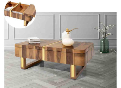 Tavolini in legno per il soggiorno stile lusso tavolo tavolino da caffè tavolino.