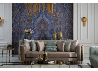 Design divano a tre posti imbottito 232cm divano divani Mobili Big xxl soggiorno