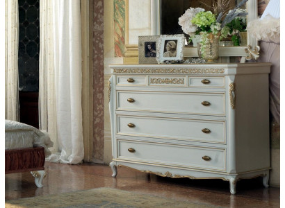 Set completo da camera da letto design 5 pezzi letto comodino cassettiera Set italiana.