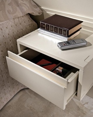 Design Mobili di lusso moderni 4 pezzi. Set Arredamento alberghiero 2 letti + comodino