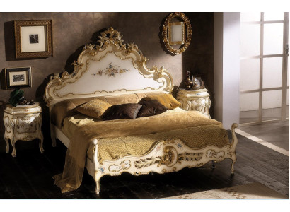 Camera da letto set completo bianco Letto, 2x Comodini Camera da letto Mobili in legno Nuovo