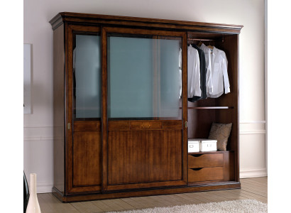 Armadio in legno massiccio guardaroba Mobili da camera da letto in legno massiccio Italia Armadio