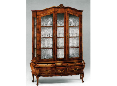 Sala da pranzo credenza con 3 cassetti e ante in vetro credenza da sala da pranzo in legno massello