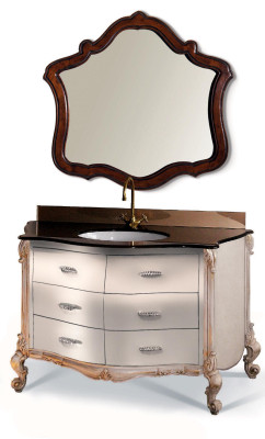 Design bagno mobile bagno 2 pezzi Set set mobile lavello illuminazione