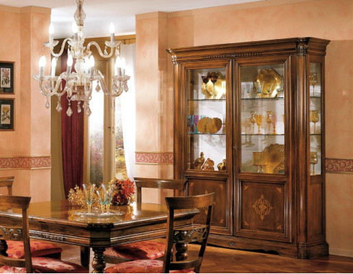 Vetrina 2 ante Armadio Vetrine Mobili soggiorno Design Armadio Mobili Vetro Nuovo