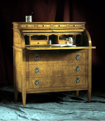 Design Scrivania Segretario Lusso Mobili da Ufficio Scrivanie in Legno Nuove