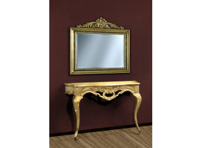 Console cassettiera consolle da parete Consolle classica con specchio di lusso