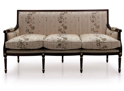 Design imbottito Divano di lusso 3 posti in tessuto