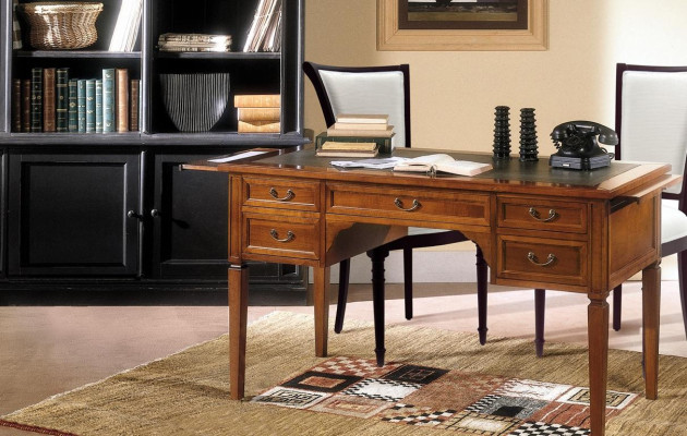 Scrivania con cassetti Design scrivania in legno Scrivanie