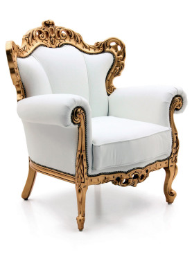 Design di lusso classico moderno con braccioli, divano in tessuto a una piazza.