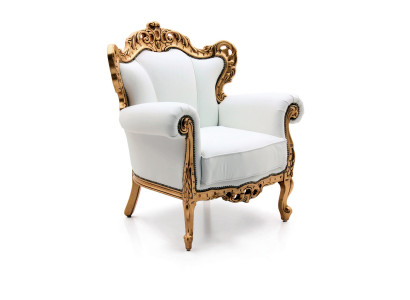 Design di lusso classico moderno con braccioli, divano in tessuto a una piazza.